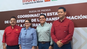 Morena y aliados mantienen m&aacute;s del 50% de las preferencias electorales: Imelda Castro Castro, coordinadora estatal