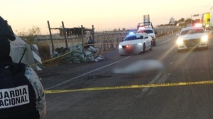 Hombre muere arrollado en la Autopista Benito Ju&aacute;rez, en la zona de 'La Platanera', en Navolato