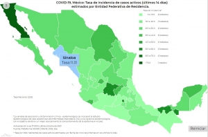 M&eacute;xico report&oacute; 4,503 casos de contagios de Covid-19