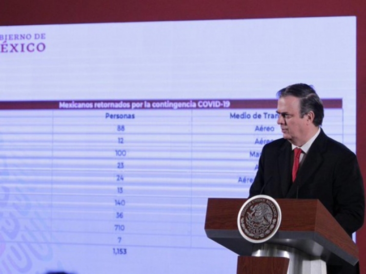 Mil 153 mexicanos que se encontraban varados en el extranjero por Covid-19, regresan al pa&iacute;s