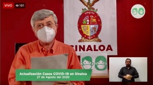 Sinaloa acumula 15,837 casos confirmados de COVID-19; hay 2,730 defunciones