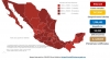 M&eacute;xico acumula este martes 938,405 casos confirmados por COVID-19; hay 92,593 defunciones