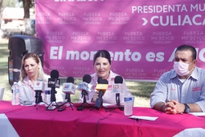 Declina Siria Qui&ntilde;onez a favor de Faustino Hern&aacute;ndez por Culiac&aacute;n