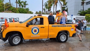 Personas rescatadas y afectaciones en cuatro municipios de la zona sur de Sinaloa por Beatriz